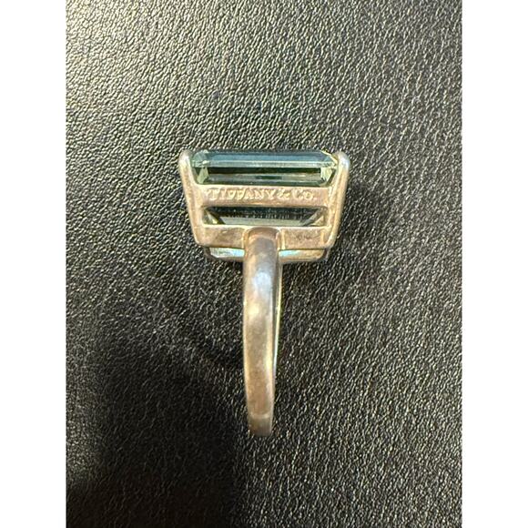Tiffany & Co. Sparklers Cocktail Ring – Green Quartz, Sterling Silver (size 6) - Picture 2 of 6